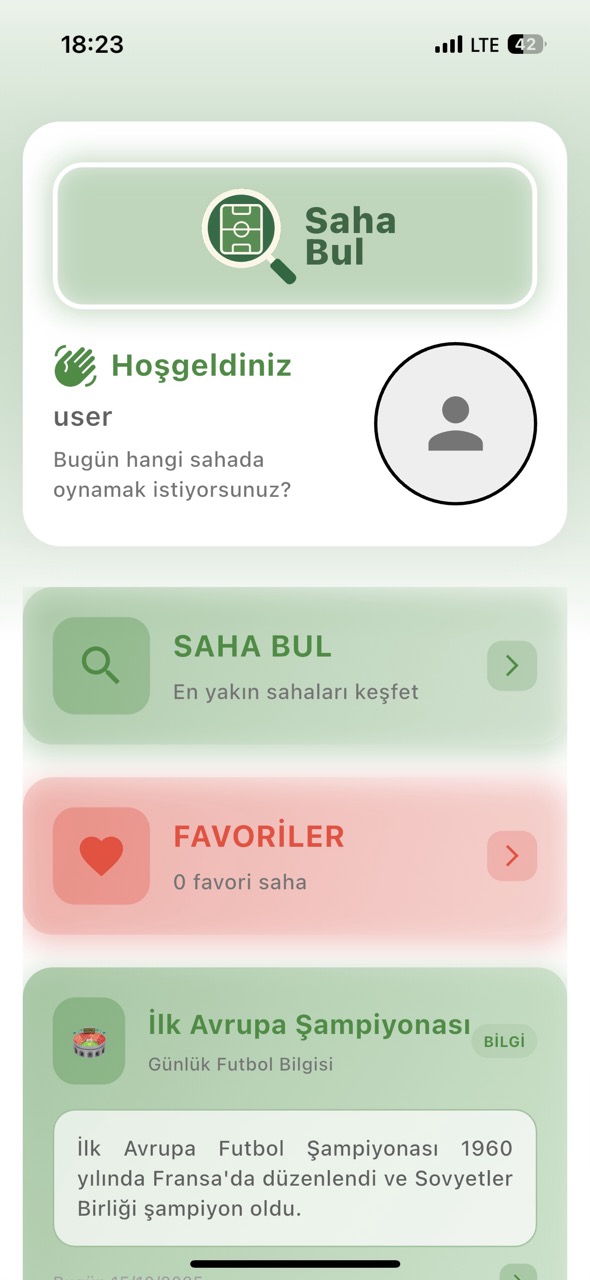 Saha Bul Mobil Uygulama